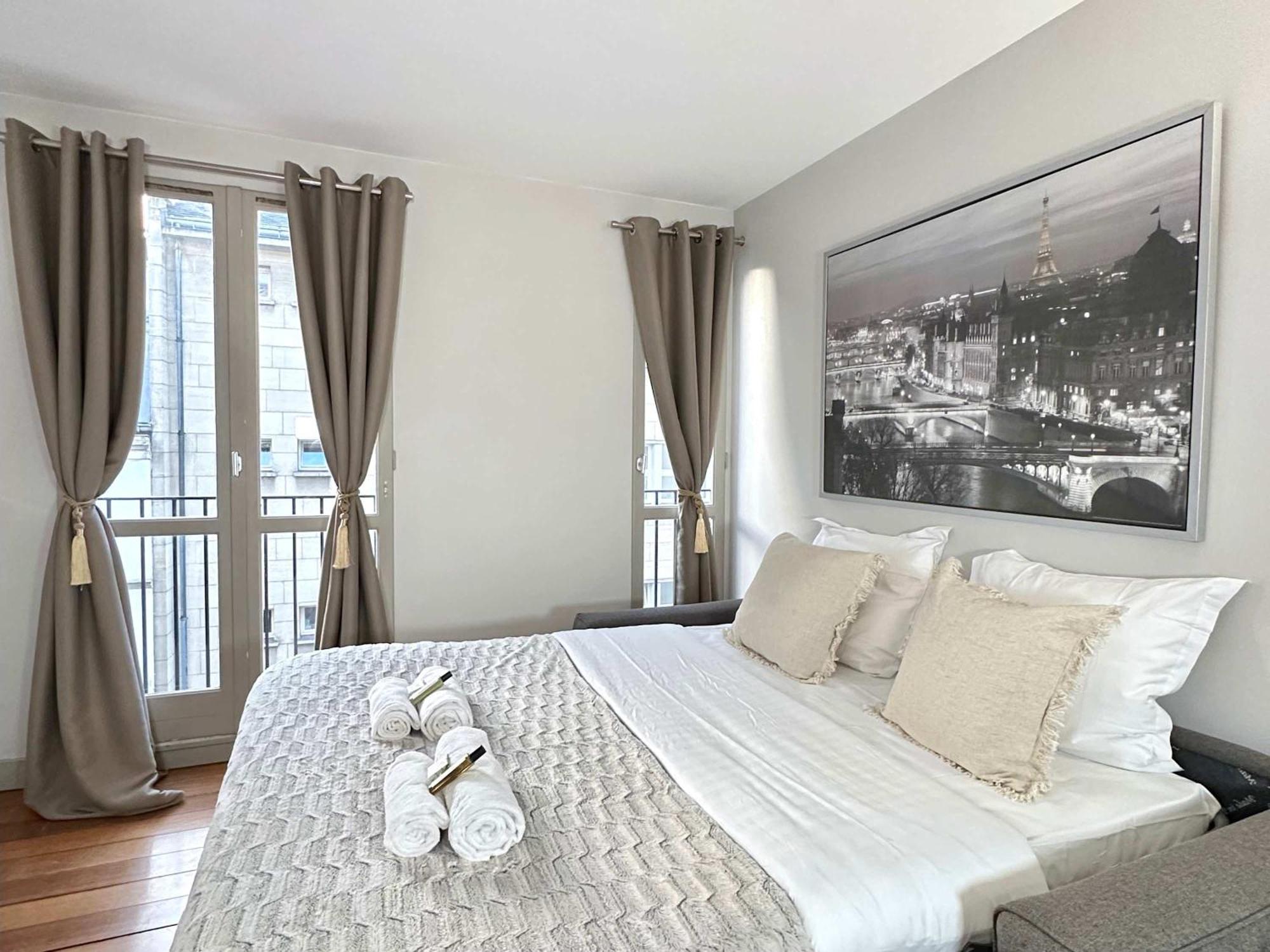 Beautiful Calm Studio In Le Marais Paris Exterior photo