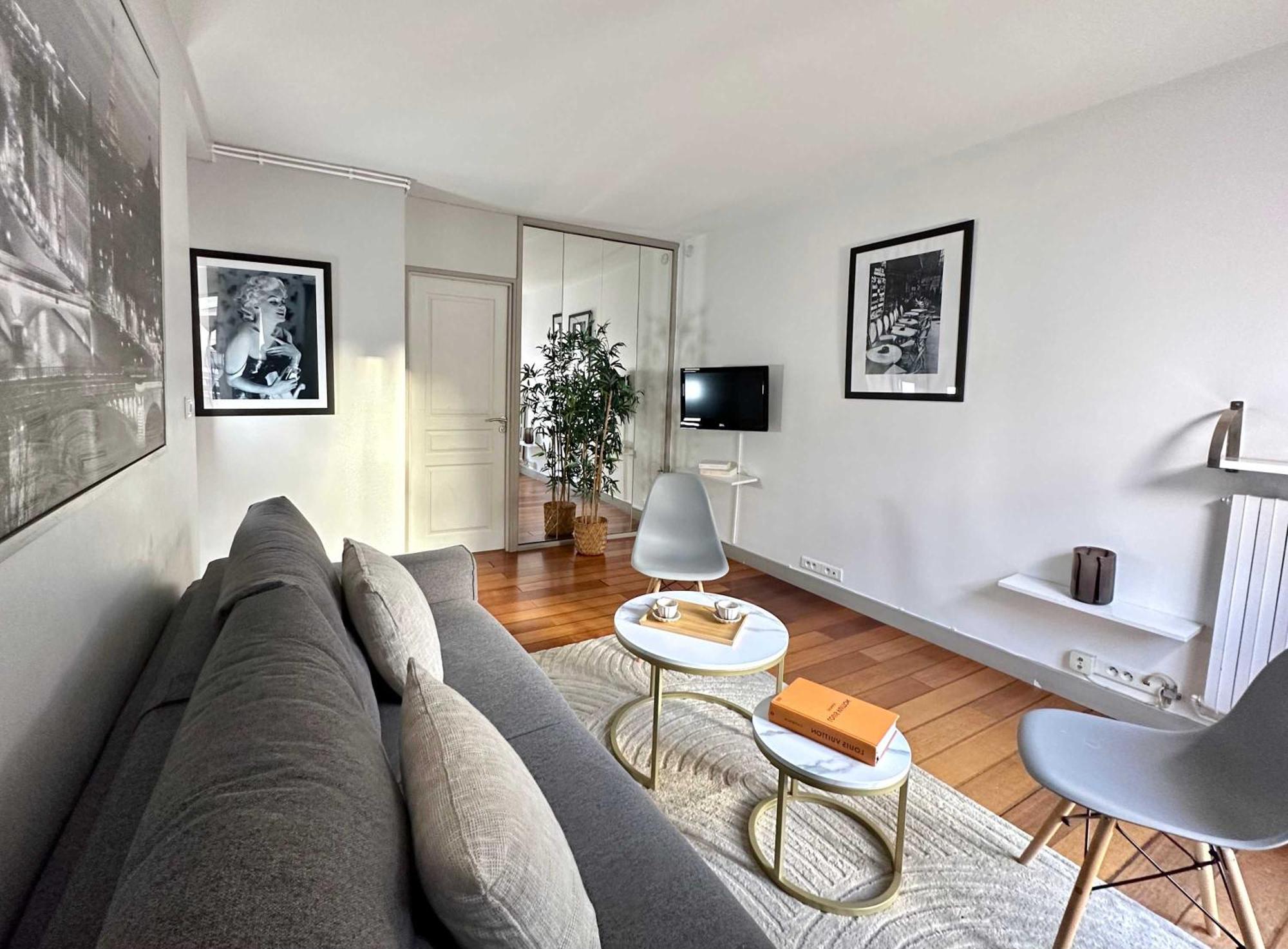 Beautiful Calm Studio In Le Marais Paris Exterior photo