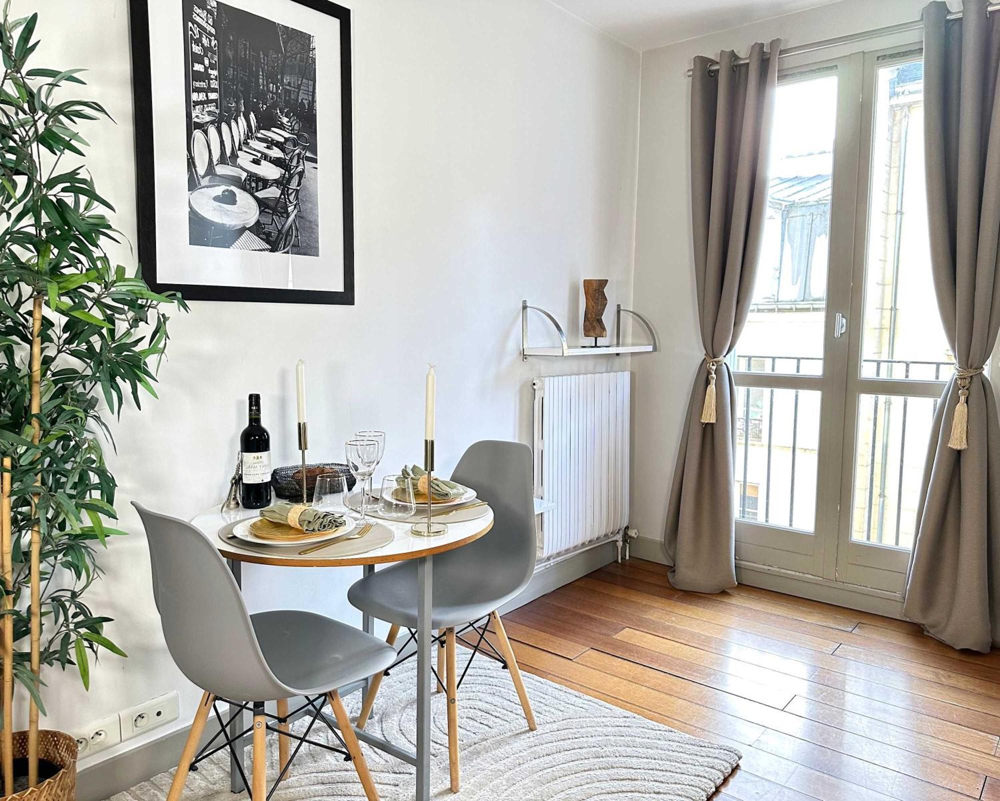 Beautiful Calm Studio In Le Marais Paris Exterior photo